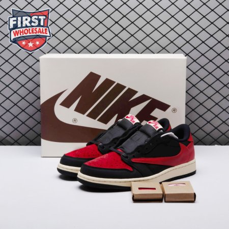Travis Scott x Air Jordan 1 Low Bred Unisex