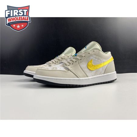 Jordan 1 Low Palm Tree CK3022-107 Unisex