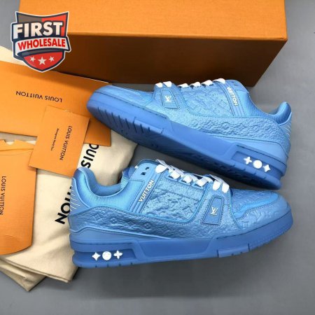 Blue Trainer Sneakers