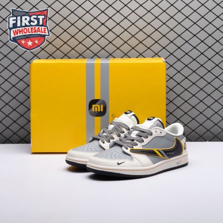 Travis Scott x Fragment Design x Air Jordan 1 Low OG SP AJ1 Su7-Ultra XX3168-162 Unisex