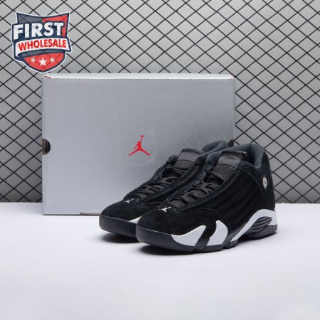 Jordan 14 Retro Black White 487471-016 Men's