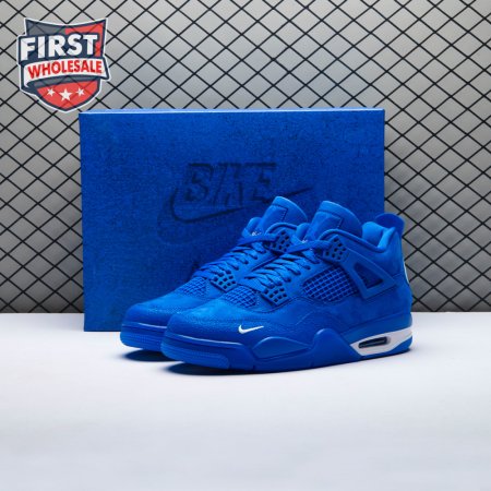 Jordan 4 x Nigel Sylvester Brick by Brick Blue Unisex