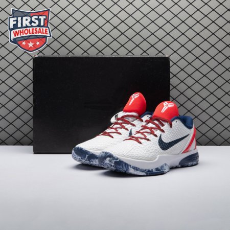 Nike Kobe 6 White Red CW2190-101 Men's