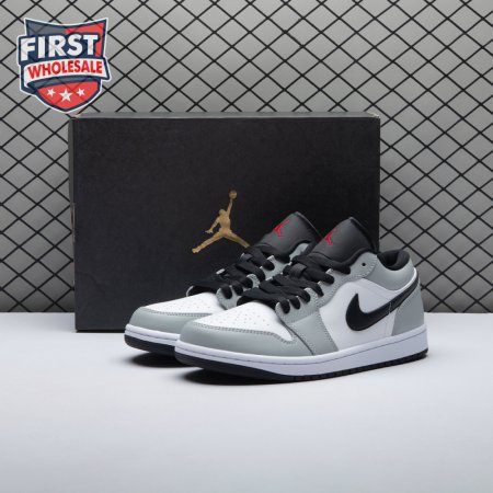 Jordan 1 Low Light Smoke Grey 553558-030 Unisex
