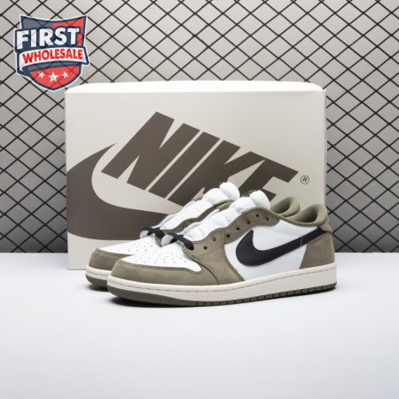 Jordan 1 Retro Low OG Medium Olive HQ6998-200 Unisex