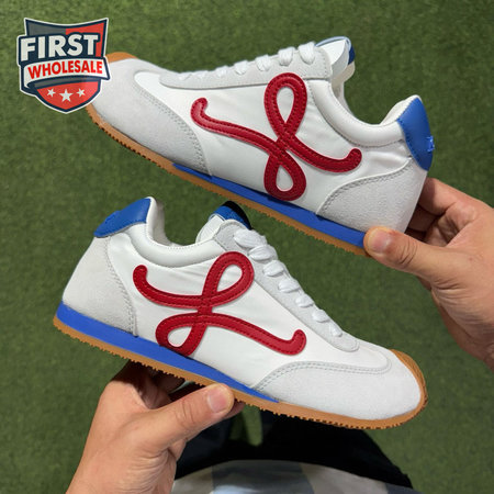 LOEWE Flow Runner White,Red and Blue