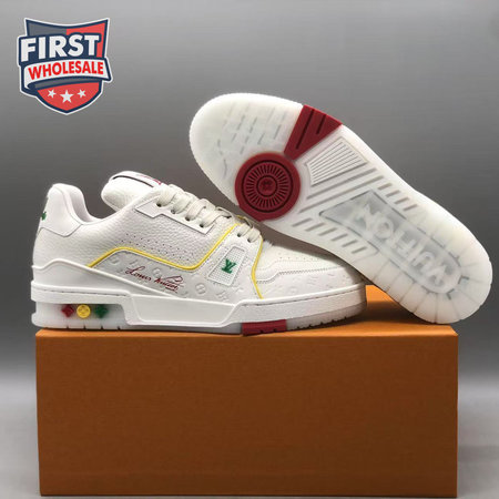 Trainer White and Yellow