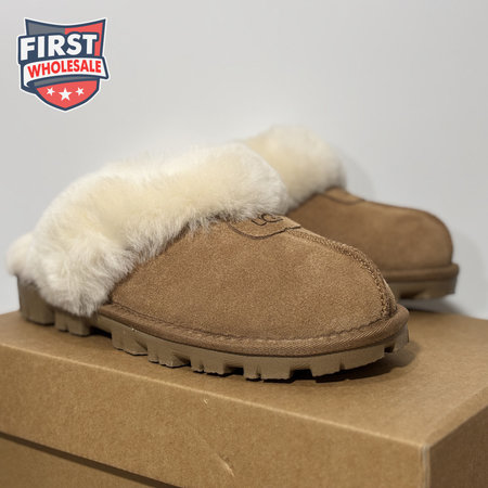 UGG Flat Sole Slippers Chestnut