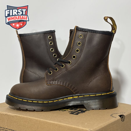 Dr.Martens Jadon Flat Sole Boot Brown