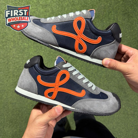 LOEWE Flow Runner Dark Grey,Black Blue and Orange