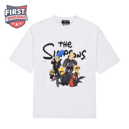 Balenciaga The Simpsons T-Shirt (B50) White