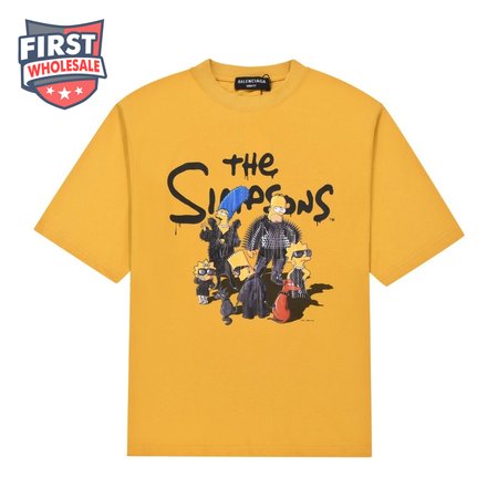 Balenciaga The Simpsons T-Shirt (B50) Yellow