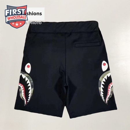 Bape Side Shark Sweat Shorts