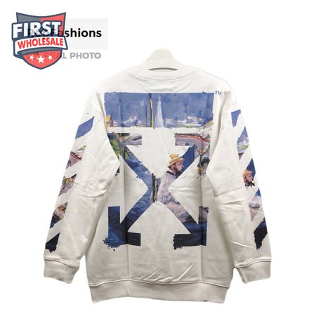 Off White Colored Diag Arrows Sweatshirt SS19