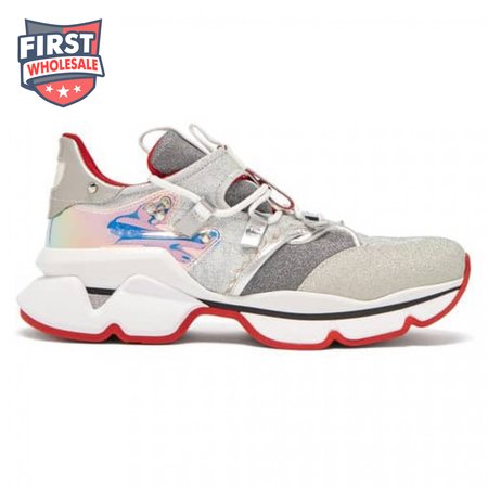 CHRISTIAN LOUBOUTIN RED- RUNNER SNEAKER - CL55