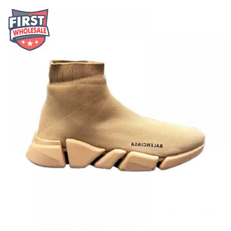 BALENCIAGA MEN'S SPEED 2.0 SNEAKER IN BEIGE - BB153