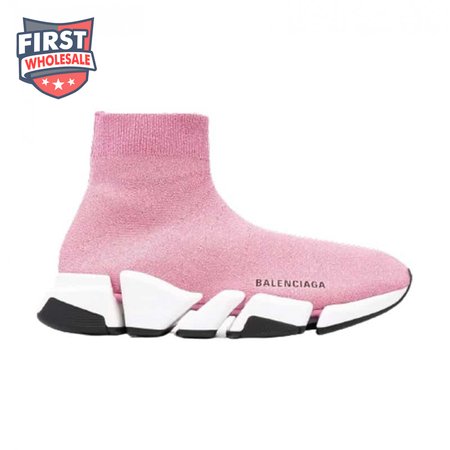 BALENCIAGA SPEED 2.0 SNEAKER IN PINK- BB146