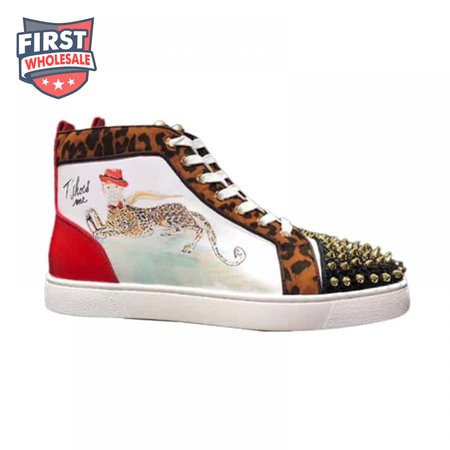 CHRISTIAN LOUBOUTIN HIGH TOP SNEAKER - CL142