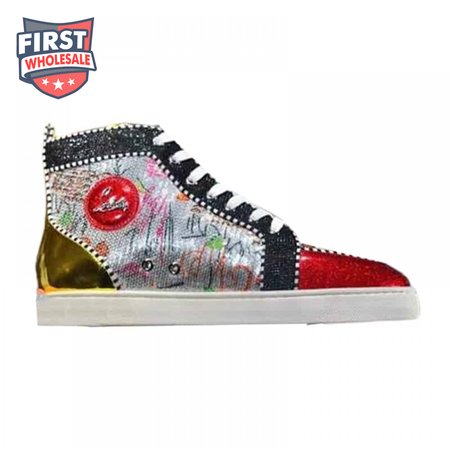 CHRISTIAN LOUBOUTIN HIGH TOP SNEAKER - CL135