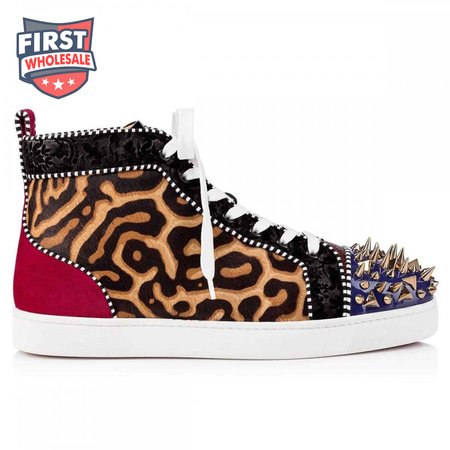 CHRISTIAN LOUBOUTIN HIGH TOP SNEAKER - CL25