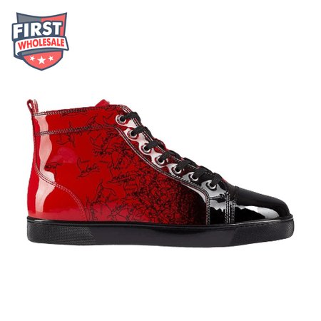 CHRISTIAN LOUBOUTIN HIGH TOP SNEAKER - CL15
