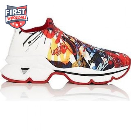 CHRISTIAN LOUBOUTIN SPACE RUN SOCK SNEAKER - CL63