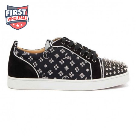 CHRISTIAN LOUBOUTIN LOUIS JUNIOR SPIKES ORLATO MEN'S FLAT - CL67