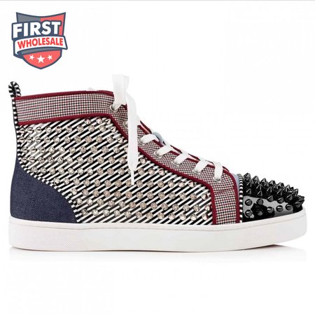CHRISTIAN LOUBOUTIN HIGH TOP SNEAKER - CL81