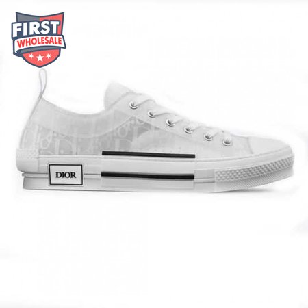 DIOR "B23" LOW-TOP DIOR OBLIQUE SNEAKER - CD7