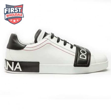 DOLCE & GABBANA UNISEX SHOES PORTOFINO SNEAKERS IN NAPPA CALFSKIN - DG24