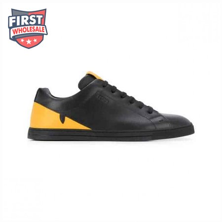FENDI CORNER BUGS LOW-TOP SNEAKERS - FD08