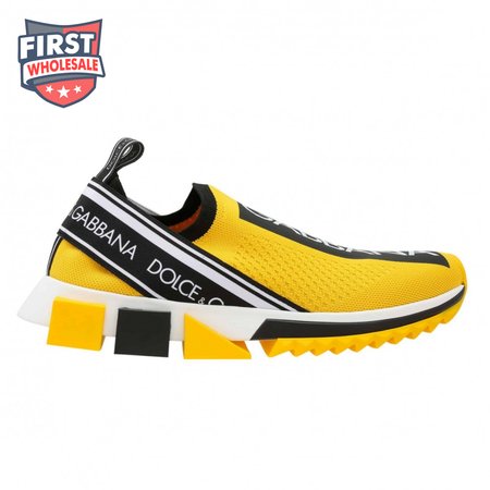 DOLCE & GABBANA STRETCH MESH SORRENTO SNEAKERS WITH LOGO - DG48