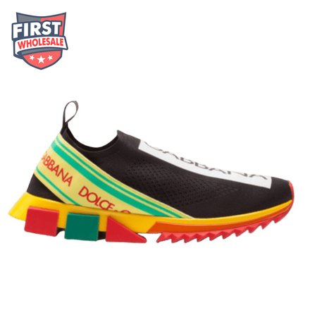 DOLCE & GABBANA STRETCH MESH SORRENTO SNEAKERS WITH LOGO - DG47