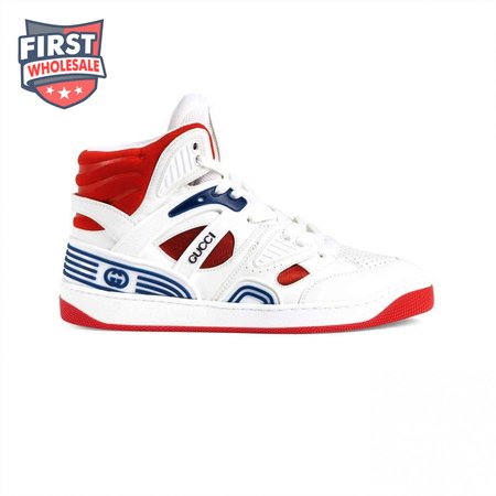 GUCCI BASKET SNEAKERS WHITE DEMETRA - GC068