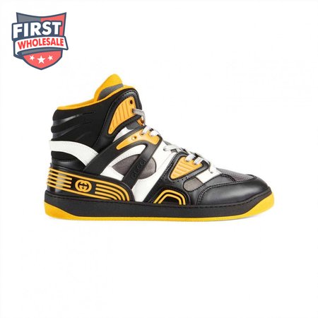 GUCCI BASKET SNEAKERS BLACK DEMETRA - GC064