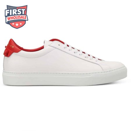GIVENCHY WHITE URBAN LEATHER SNEAKERS - GVC27