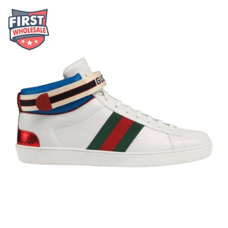 GUCCI STRIPE ACE HIGH-TOP SNEAKER - GC51