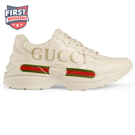 GUCCI RHYTON LEATHER SNEAKER - GC55