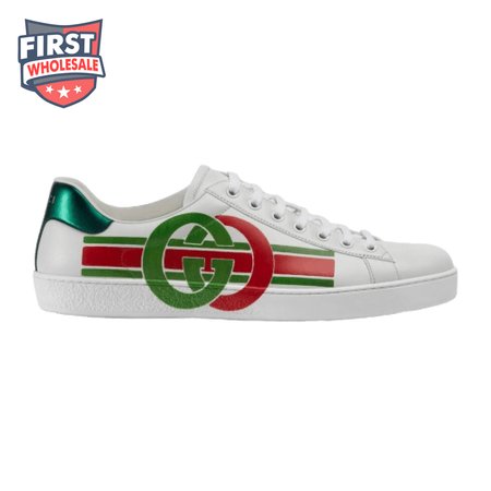 GUCCI MEN'S ACE SNEAKER WITH INTERLOCKING G - GC8
