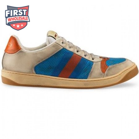 GUCCI SCREENER LEATHER SNEAKER - GC54