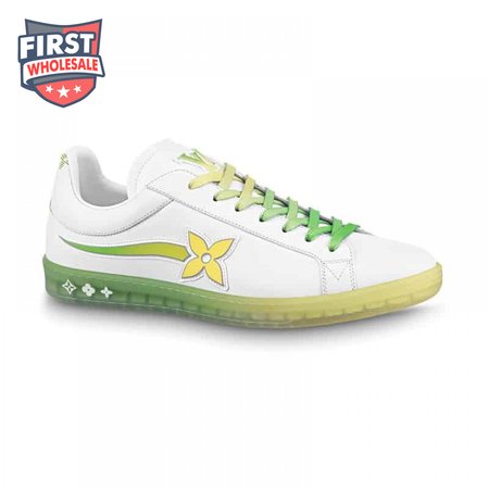 luxembourg samothrace trainers in jaune - lsvt274