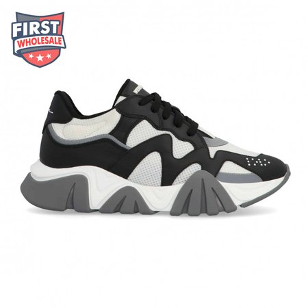VERSACE MULTICOLOURED CHUNKY SOLE SNEAKERS - VS36